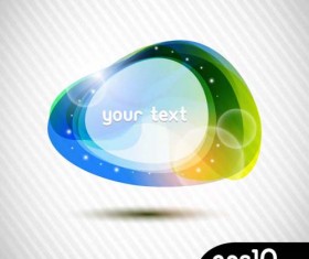 Elements of Colorful Speech Bubbles vector 06