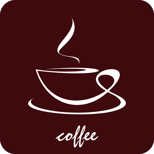 Classic of Cover Coffee elements vector 01