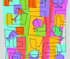 Various drinks design elements vector set 02