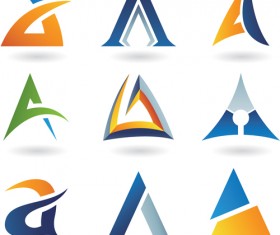 Different Creative Stylish Logo design vector 02