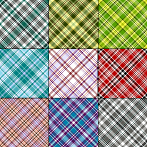 Fabric of Cross pattern design vector 02