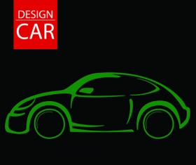 Set of car Design elements vector graphic 01