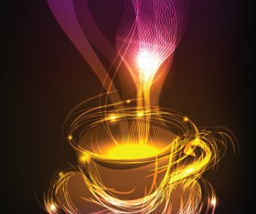 Neon light Illustrations vector set 04