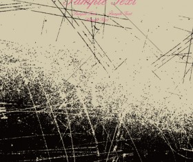 Elements of Ink splash background vector set 04