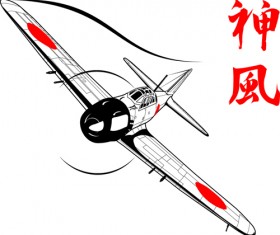 Japan style elements vector graphics 04