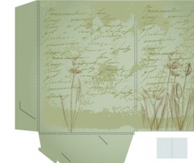 Set of Layout Packing box design elements vector 04