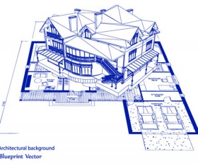 Set Layout of the building design vector graphics 03