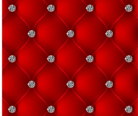 Luxury floral pattern background vector set 02