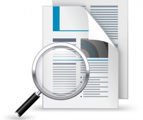 Different Magnifier vector elements 01