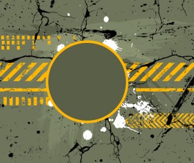 Elements of Military vector backgrounds set 03