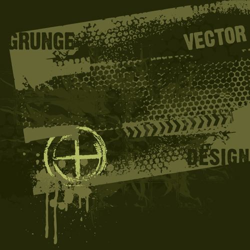 Elements of Military vector backgrounds set 05