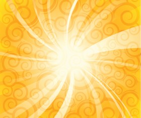 Sparkling Orange backgrounds vector graphics 04
