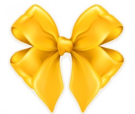 Golden Bow vector material
