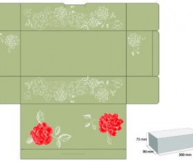 Exquisite of Pattern box design vector 07 free download