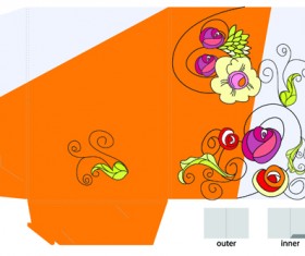 Exquisite of Pattern box design vector 04