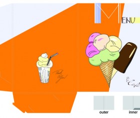 Exquisite of Pattern box design vector 05