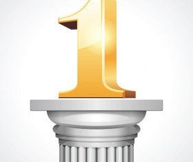 Elements of Podium background design vector 02