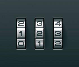 Security elements vector material 02