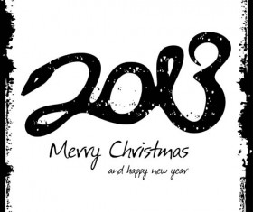 Set of 2013 year of snake design vector 18