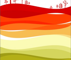 Set of Leaflet design elements vector 01