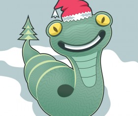 Creative Snake 2013 design elements vector 04