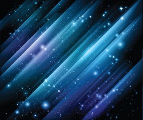 Space Object backgrounds vector set 01
