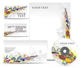 Template cover brochure design vector 05