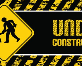 Construction signs mix Garbage elements vector 01