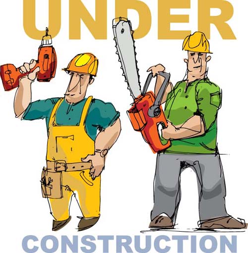 Workers in the Under construction vector 01