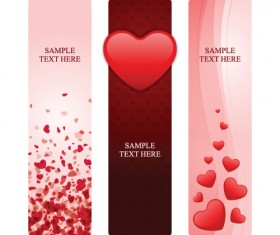 Various Valentines Day Cards design vector set 05