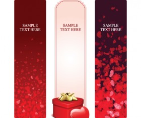 Various Valentines Day Cards design vector set 08