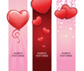 Various Valentines Day Cards design vector set 09