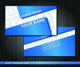 Set Vector business card elements 01