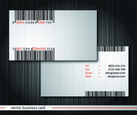 Set Vector business card elements 02