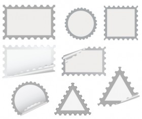 Set of White objects In life elements vector material 07