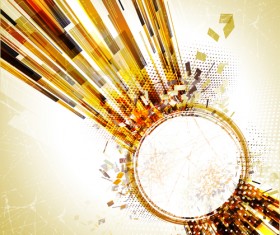 Abstract Garbage backgrounds vector 01