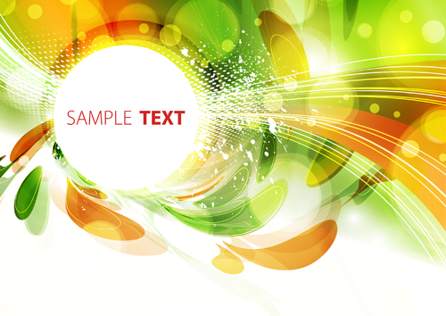 Abstract Garbage backgrounds vector 02