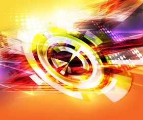 Abstract Garbage backgrounds vector 03