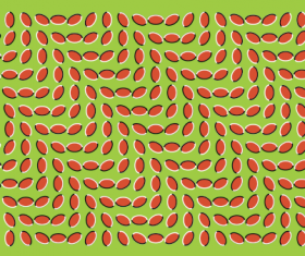 Leaves Wave Optical vector Art