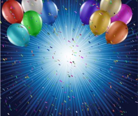 Dream Background with light effects design vector 01