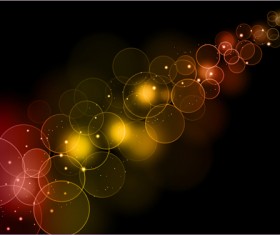 Dream Background with light effects design vector 02