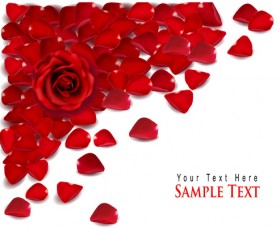 Vector Background with flowers design elements 01