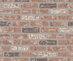 Brick wall Object backgrounds vector graphics 02