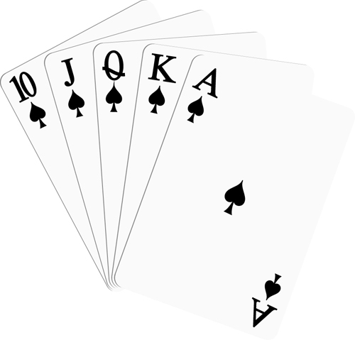 Different playing card vector graphic 01 free download
