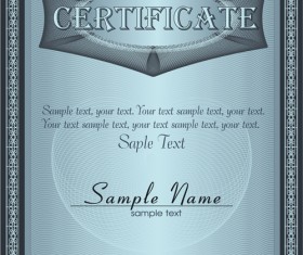 Vector Templates of certificates design set 04