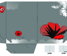 Elements of Plans gift box design vector 02