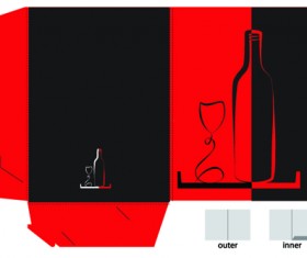 Elements of Plans gift box design vector 05