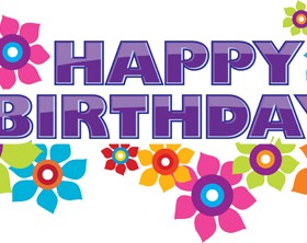Best Happy birthday design elements vector set 04