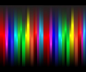 Pretty Rainbow background vector set 03