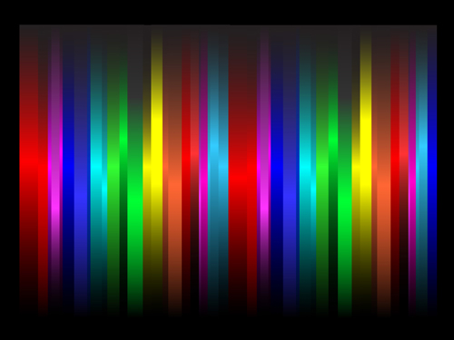 Pretty Rainbow background vector set 03